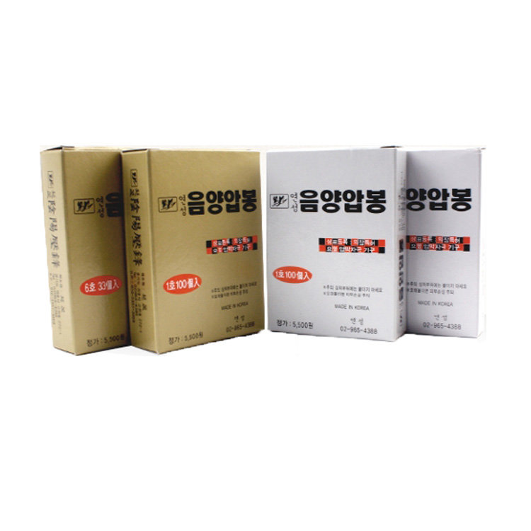 음양압봉 6호 33개입