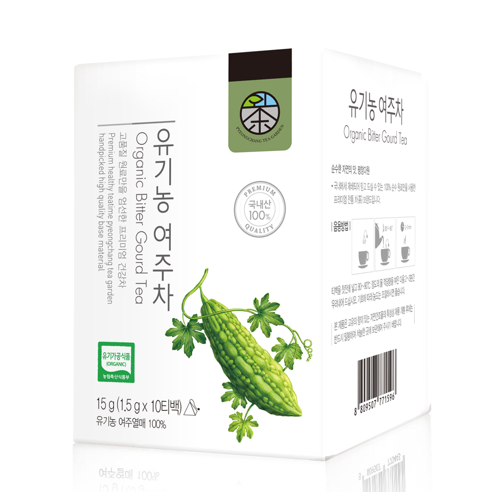 평창에프앤비 평창다원 유기농 여주차 1.5g x 10개입