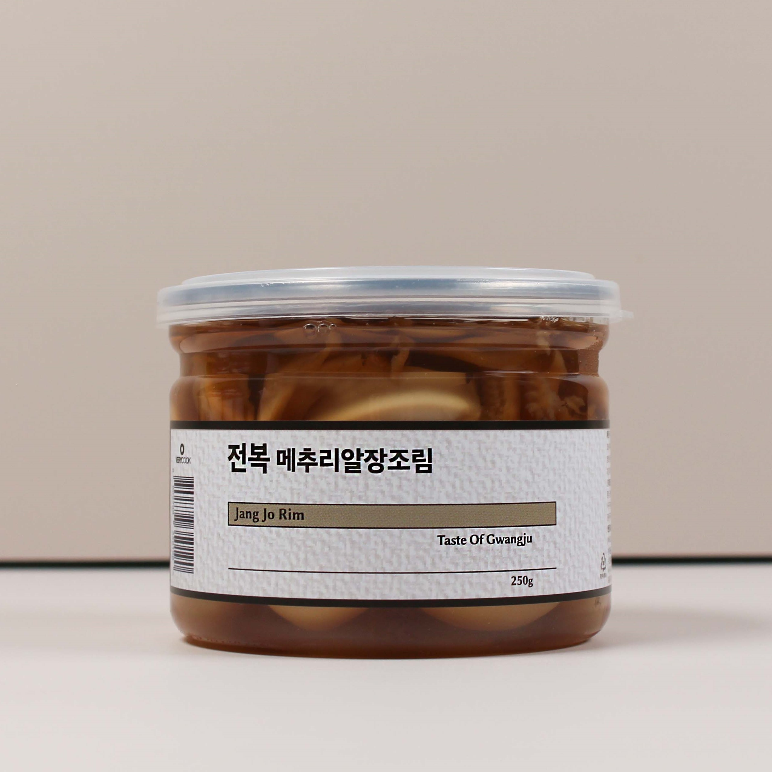 하우스맘마 베리쿡 전복 메추리알 장조림 250g