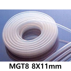 모우 실리콘튜브 일반 MGT8 8X11mm 의료용 석션튜브