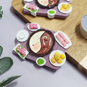 음식 모형 마그넷 훠궈