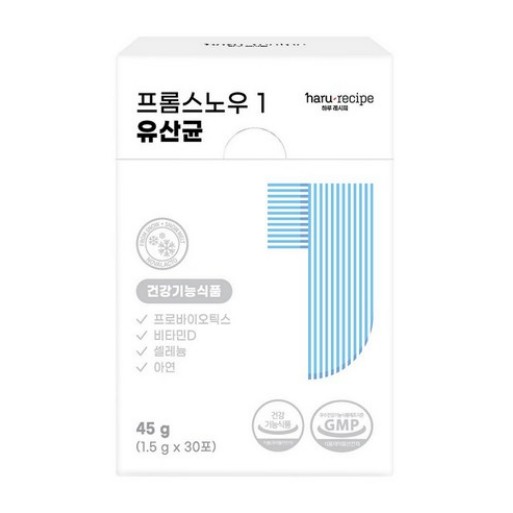 노바락토 프롬스노우1 유산균 1.5g x 30포