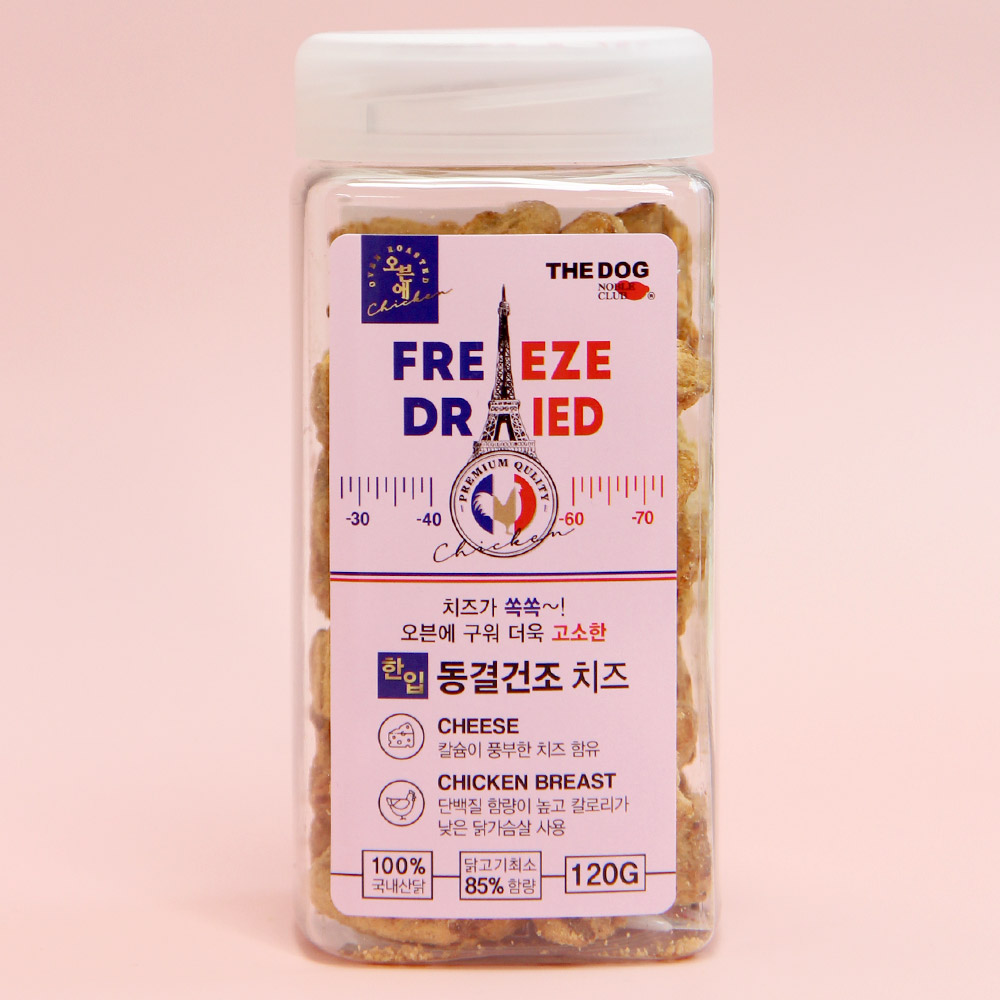 더독 오븐애 치킨 치즈 120g