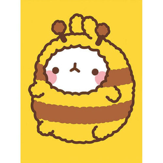 몰랑 꿀벌옷 몰랑이 보석십자수 액자세트 15x20