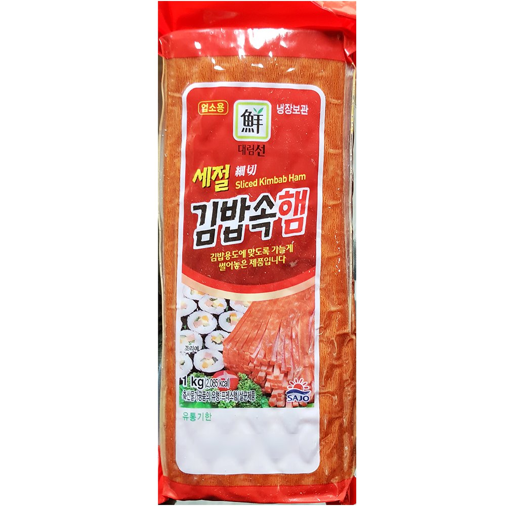 식재료 대림 세절 김밥속햄 1K