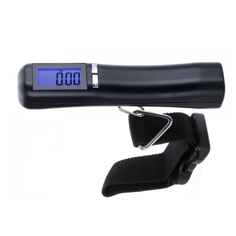 미니 휴대용 40kg 10g 스틸 야드 걸이 저울 여행 가방 가방 무게 디지털 후크