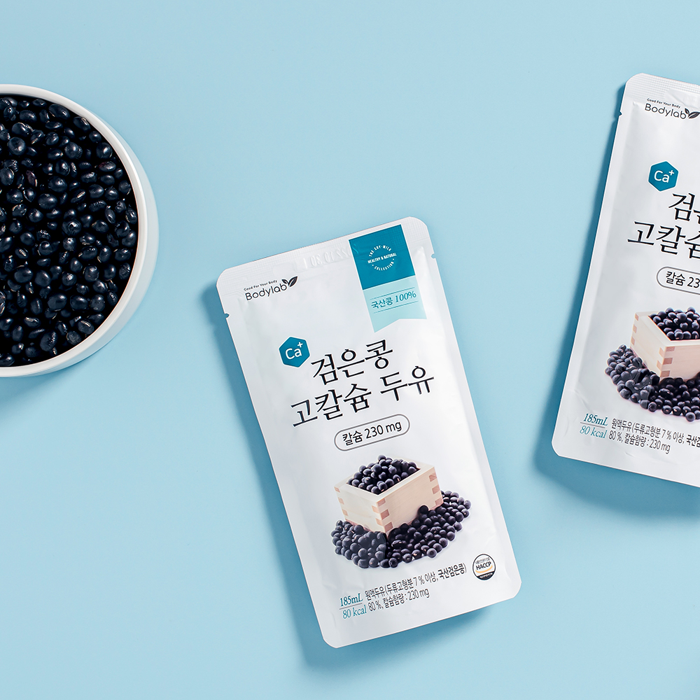 바디랩 검은콩 고칼슘 두유 185ml