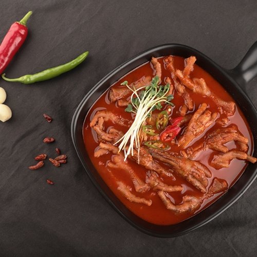 수제 불맛 국내산 통뼈 국물닭발 600g x 5팩 직화통뼈 국물닭발