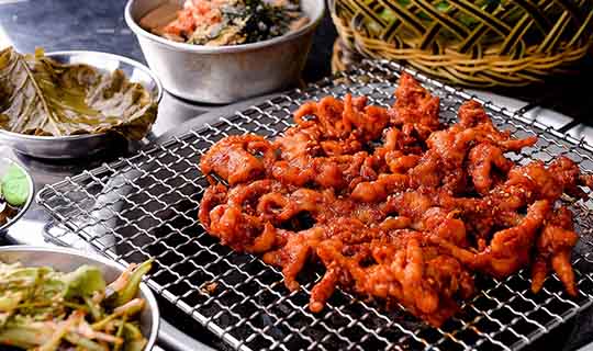 Fresh 국내산 화산 불닭발 무뼈 300g