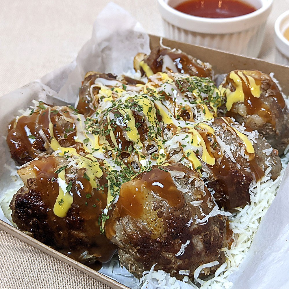 BNG 가미돈 까망돼지삼형제 땡초떡갈비 500g 50g x 10pcs