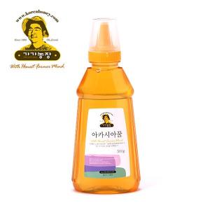 가가농장 프리미엄 천연아카시아꿀500g 튜브