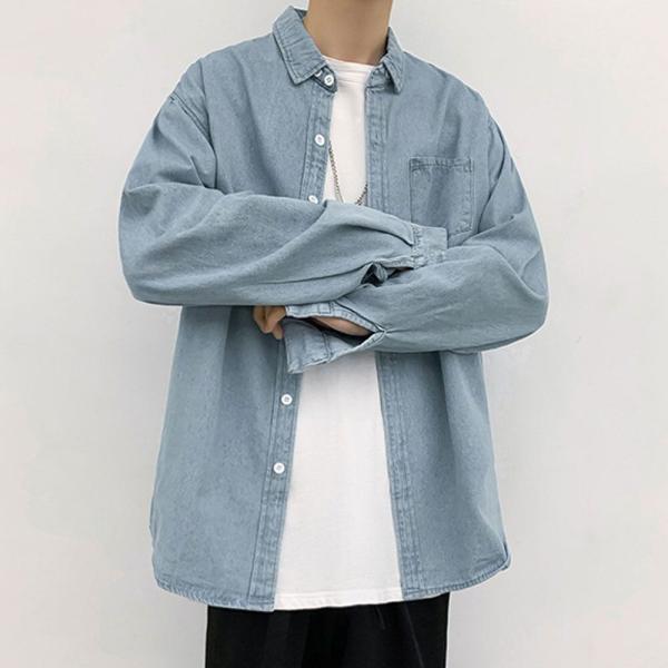 2컬러 데이트코디 남여공용 셔츠 남방