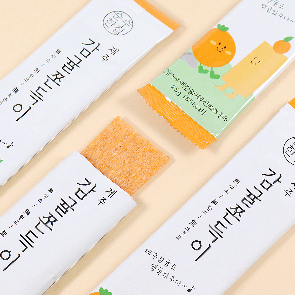 순수한집 제주 감귤쫀득이 25g x 24개입