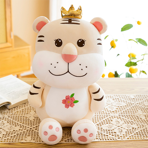 프리티 크라운 뽀샤시한 뽀둥이 왕자 공주 호랑이 쿠션