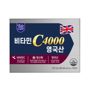 라이프케어 비타민C 4000 영국산 4g x 100포