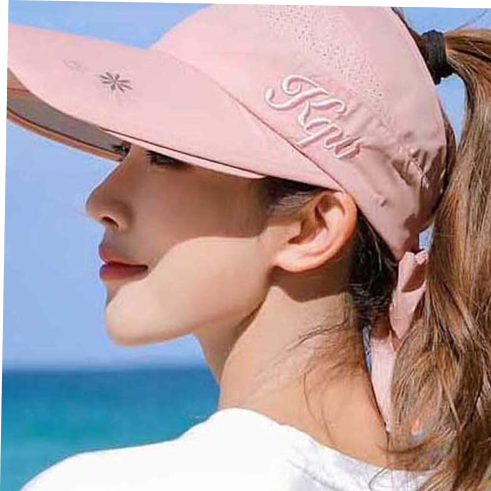 여성패션모자 1P 투웨이 챙넓은 플로피햇 썬캡 헤어캡