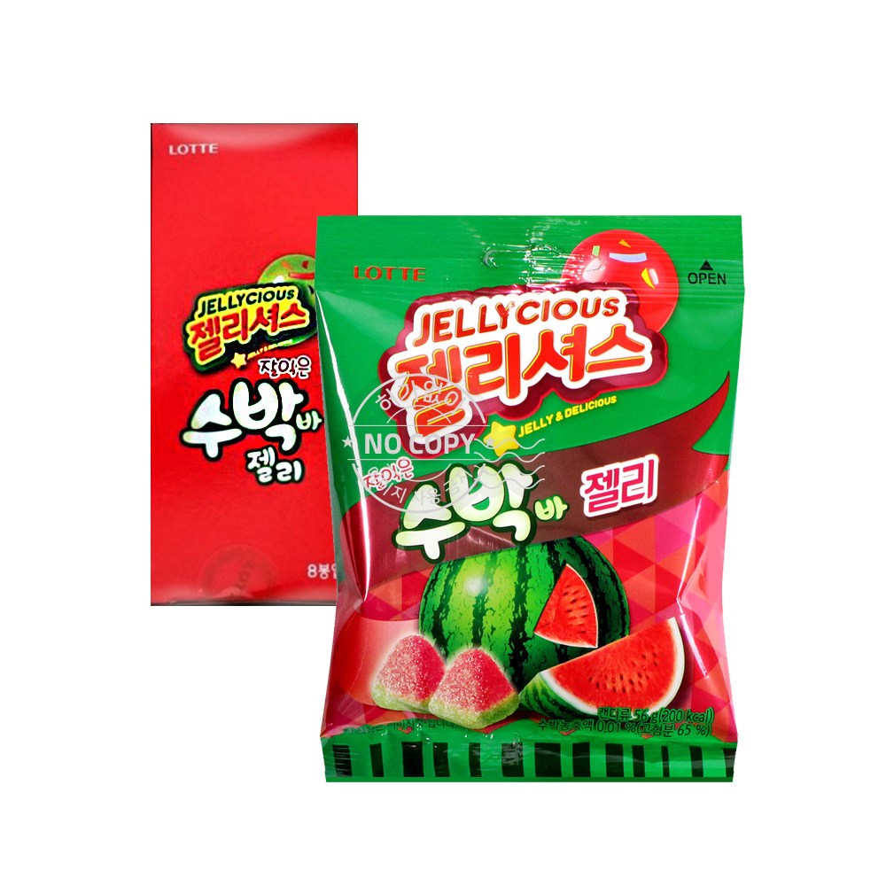 수박바 젤리 56g 8입 수박젤리 새콤한젤리 새콤젤리 과일젤리 과일맛젤리 젤리스틱 다이어트 과일디저트