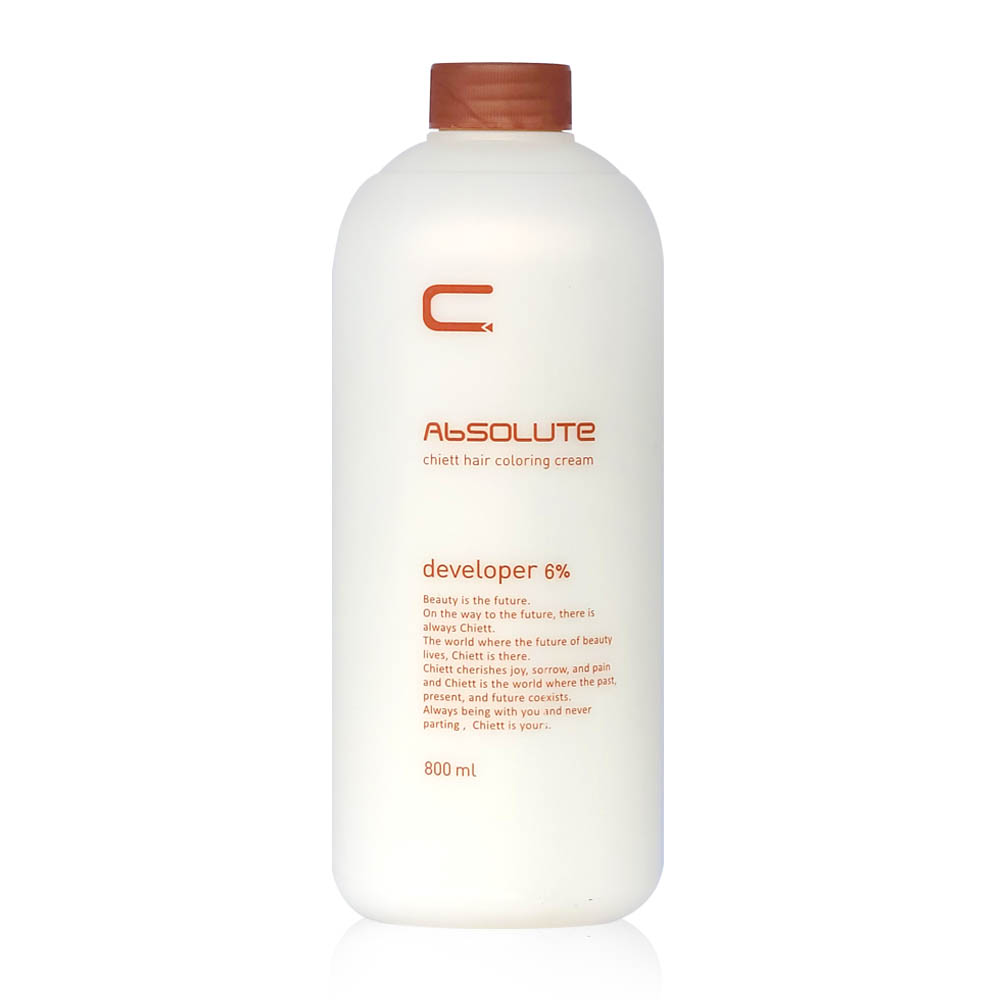 에비뉴쉬에뜨 앱솔루트 헤어칼라 크림 디벨로퍼 6% 800ml