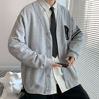 남자 스쿨룩 가디건 봄가디건 간절기 아우터 봄겉옷