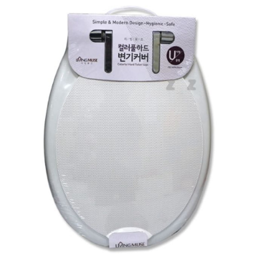 변기 커버 시트 변기 뚜껑 덮개 카바 하드 중형 U형