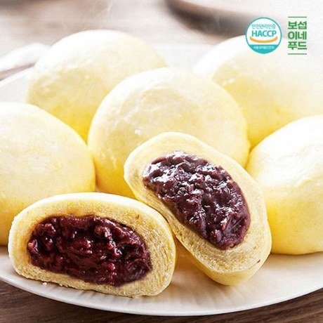 보섭이네푸드 HACCP인증 단호박 안흥찐빵 500g 10개