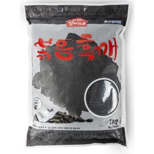 우영식품 경상북도 우영식품 볶음흑깨 1kg 검은깨 흑임자100 업소용대용량