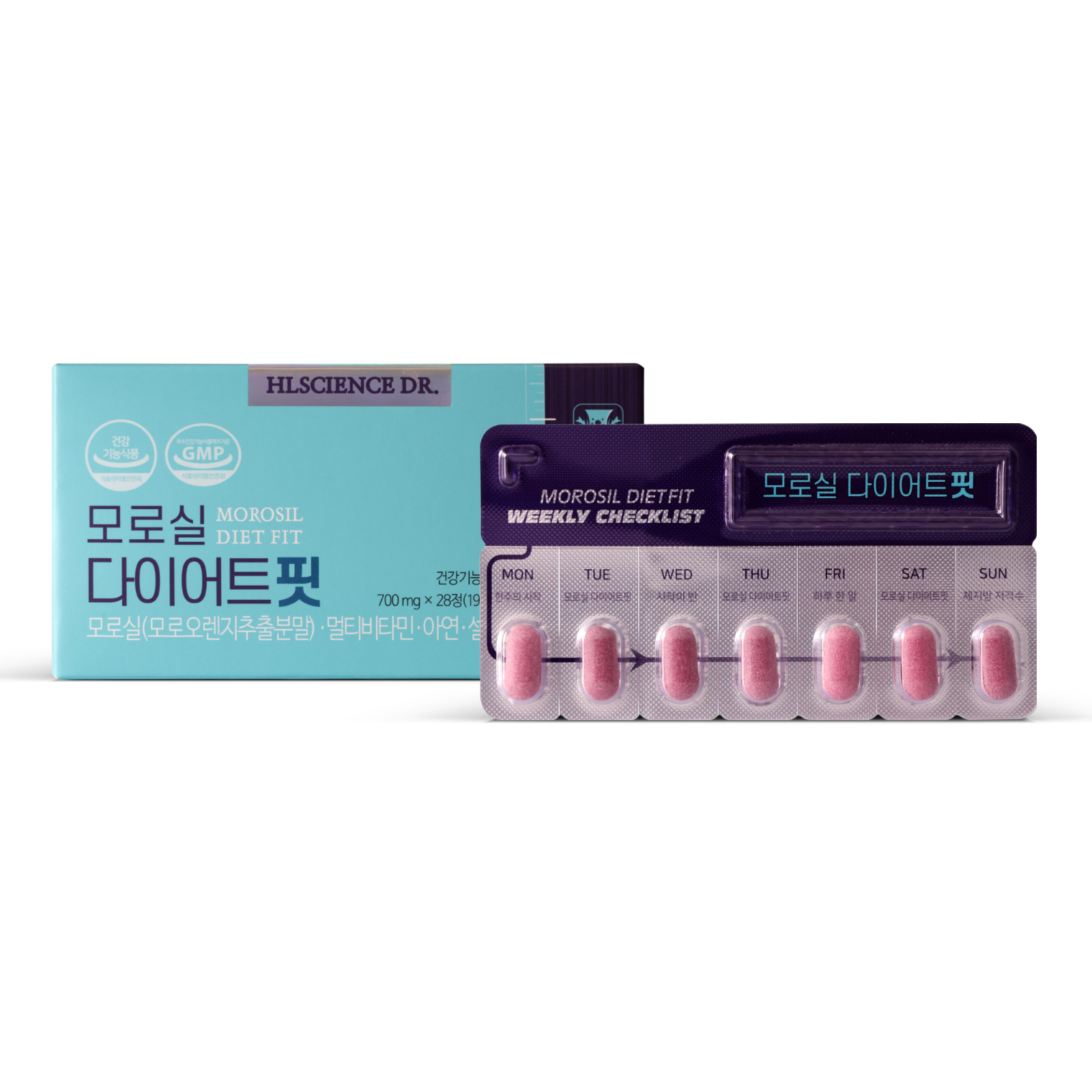 에이치엘사이언스 모로실 다이어트 핏 700mg x 28정