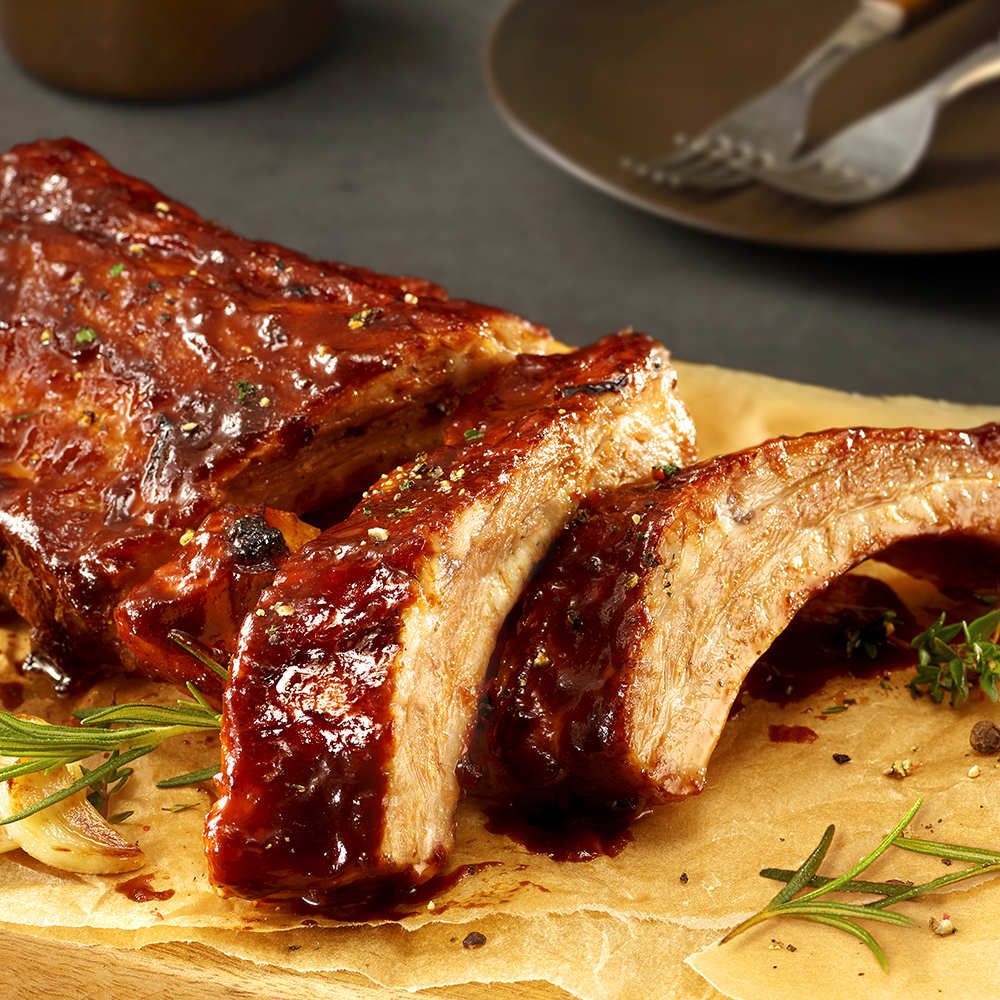 케이엔씨푸드 프레시지 아메리칸 바베큐 폭립 400g
