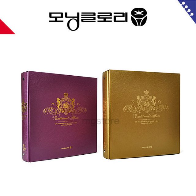 럭셔리 4R 앨범 30매 사진 앨범 선물용 다크브라운