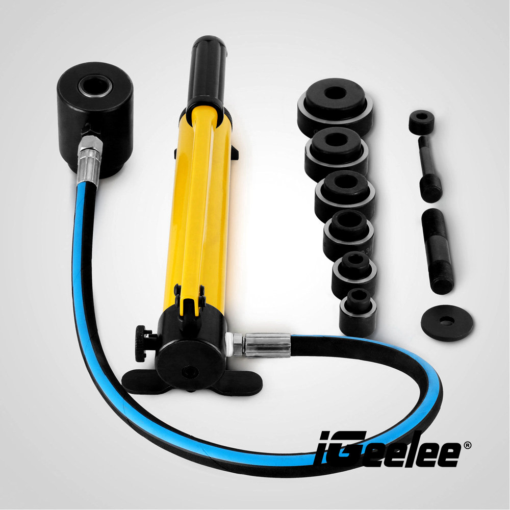 IGeelee 유압 구멍 파기 도구 만들기 범위 16-60mm 펀치 8B 펀처 SYK-8A