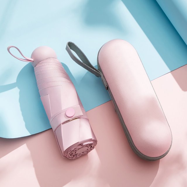 마카롱 캡슐 5단 경량 양우산 자외선차단 우산 양산