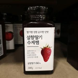 한울푸드 설향 딸기 수제쨈 380g