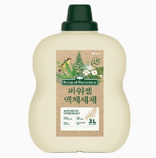 애경산업 내추럴포레스토리 액체세탁세제 3L
