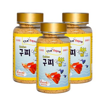 아쿠아플러스 구피 골든밥 사료