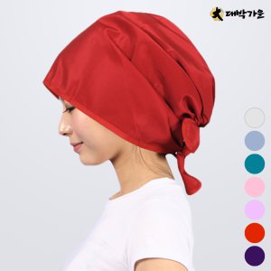 미용실 파마 염색 두건 외출모자 1개 DHT03