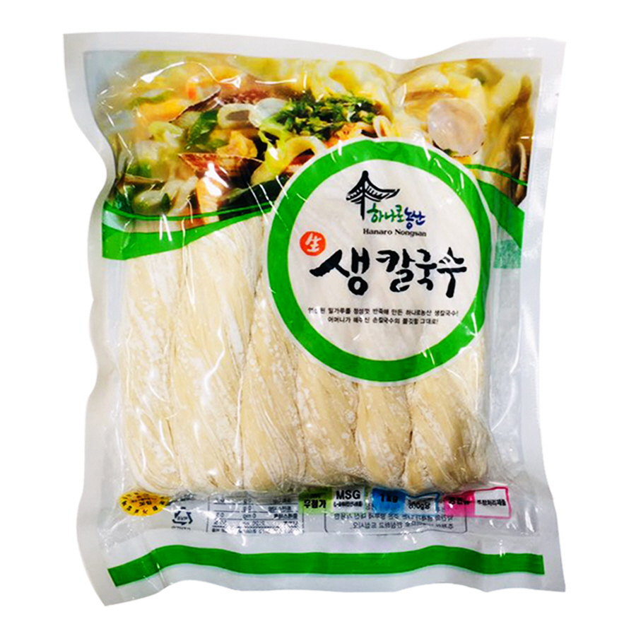 하나로 생칼국수 칼국수면 생칼국수