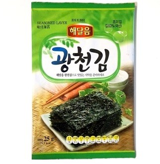 광천맛김식품 해달음 광천전장김 25g