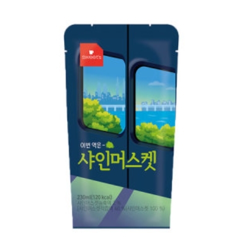 웰그린 샤인머스켓에이드 230ml