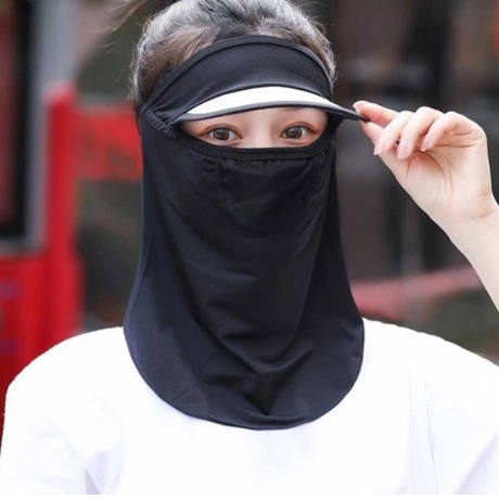운동 할때 농사 밭일 모자 부착 마스크 여름 필수템