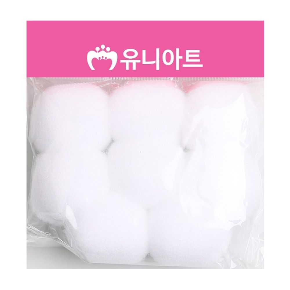 유니아트 1000 퐁퐁 흰색 1개
