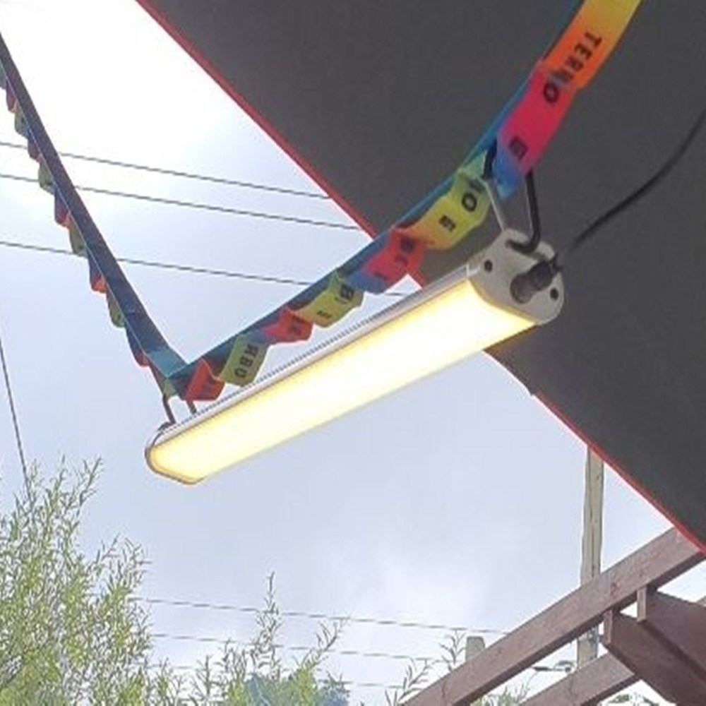 LED 메인랜턴 유선 캠핑 타프 장박 차박 거실 텐트 낚시 다용도 랜턴 웜화이트 전구색