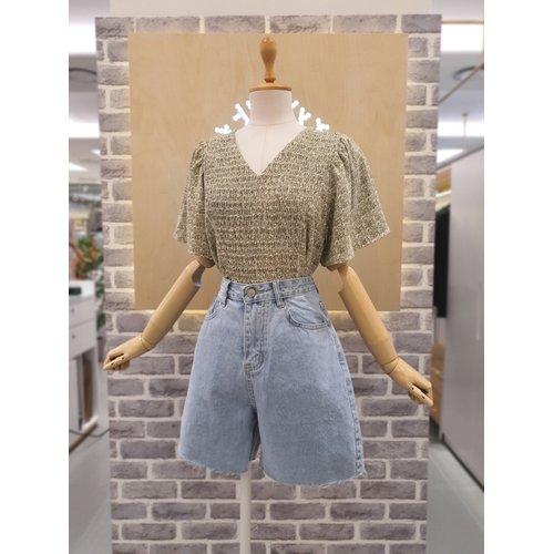 레코브 레코브 데님4부 와이드 숏팬츠 LU31B6DT502X