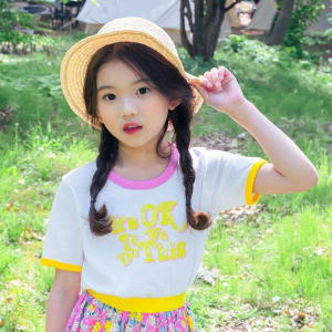 아이러브제이 아이러브제이 이츠 오케이 반팔 티 JUUTO06