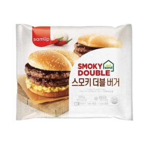 에스피씨삼립 삼립 스모키 더블 버거 