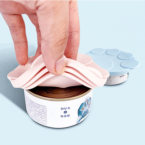 반려동물 통조림캔 밀폐 덮개 뚜껑 스푼세트 OC1143
