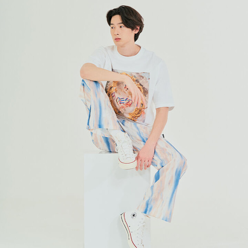 모데스티 Aurora Pleats Banding PANTS