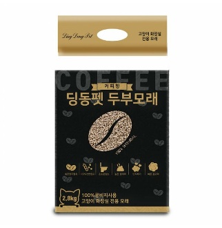 딩동펫 고양이 두부모래 커피향 2.8kg
