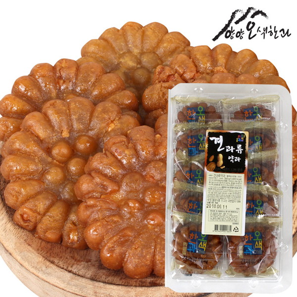 양양오색한과 양양오색한과 수제 전통 찹쌀약과 35g x 50개