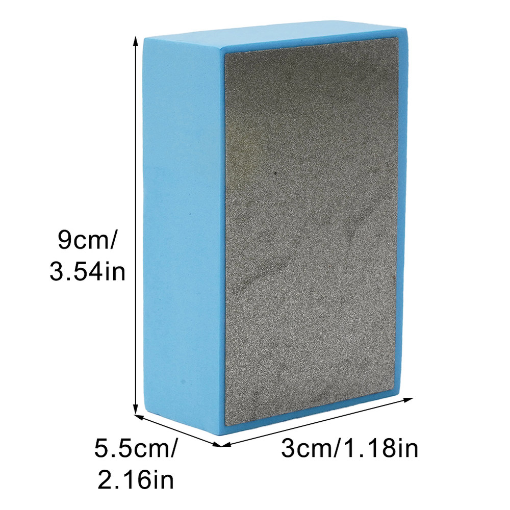 다이아몬드 연마 핸드 패드 블록 90x55mm 세라믹 타일 대리석 유리 연삭 스폰지 가정용 폴리 셔 도구 매트