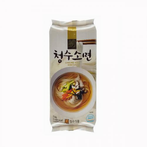 청수식품 청소 비닐포장 15개 1박스 소면 1키로